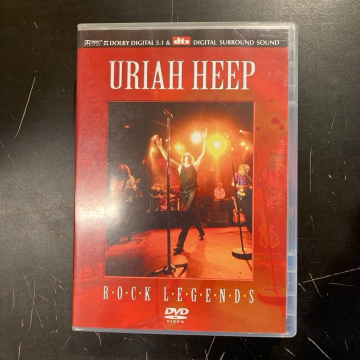 Uriah Heep - Rock Legends DVD (M-/M-) -hard rock-